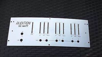 Audition Mixer Amp Faceplate • £5