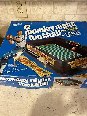 Aurora Monday Night Football Realistic Computerized Electric Game Vintage 1972 • $20