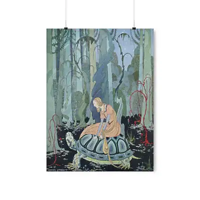 Virginia Frances Sterrett - Blondine On Tortoise Print Poster • $26.99