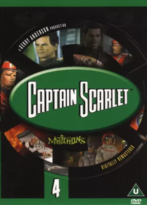 Captain Scarlet And The Mysterons: 4 DVD (2001) Robert Lynn Cert U Amazing Value • £2.34