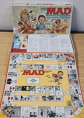 Parker Brothers The Mad Magazine Board Game 1979 Vintage Game Missing Dice • $23.99