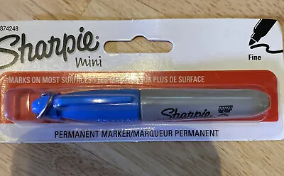 Sharpie 1874248 Mini Permanent Marker Fine Point Turquoise 1 Count • $8.88