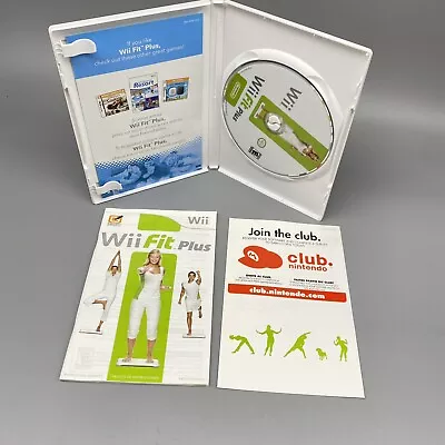 WII FIT PLUS Nintendo Wii Complete PAL Game GC Aus + FREE POST • $12.95