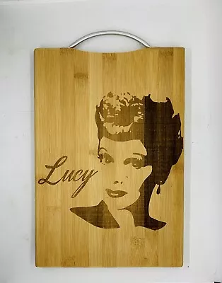 I Love Lucy Laser Engraved Cuttingboard Christmas Gift Kitchen Pop • $25