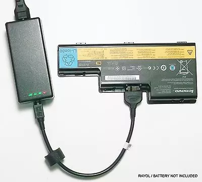 £57.98 • Buy External Laptop Battery Charger For Lenovo ThinkPad W700 W701, 45J7914, 42T4556