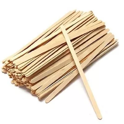 1000 Natural Wooden Coffee Stirrers 5.5  140mm Eco Friendly Hot Drink Stirrers • £6.49