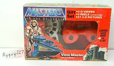 MOTU He-Man 3-D View-Master Masters Of The Universe MISB Sealed Box Vintage • $395