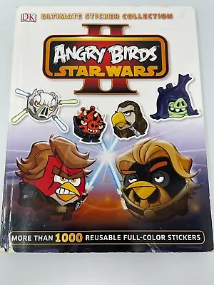 $8.99 • Buy Angry Birds Star Wars II Ultimate Sticker Collection Book Reusable Excellent 