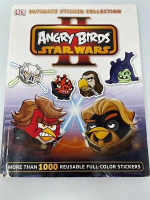 $8.99 • Buy Angry Birds Star Wars II Ultimate Sticker Collection Book Reusable Excellent 