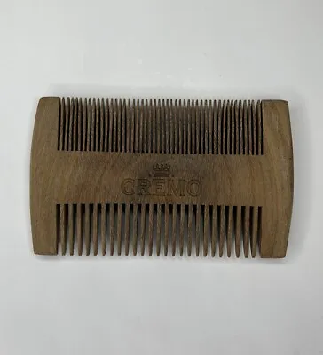 Cremo 100% Verawood Dual-Sided Beard Comb - Solid Wood • $9.79
