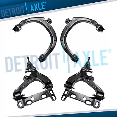 4pc Upper Lower Control Arm For 2002 2003 Chevy Trailblazer GMC Envoy • $232.24