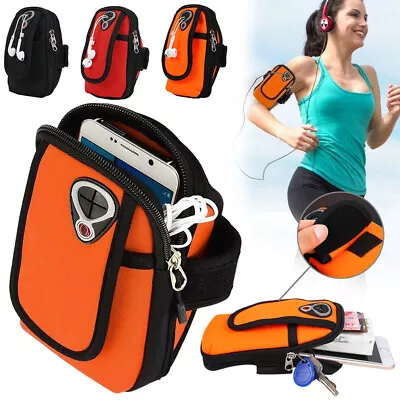 £9.59 • Buy Sport Running Jogging Gym Armband Bag Case Pouch For IPhone 14 13 12 11 Pro Max
