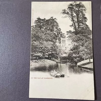 On The Cam River Cambridge Cambridgeshire Antique Postcard  • £0.99