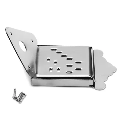 Brand Chrome Bluegrass Mandolin Tailpiece With Cover • $6.92