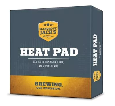 MANGROVE JACK'S Heat Pad 25W Home Brew Beer Wine Cider Electric Heater Tray • £39.99