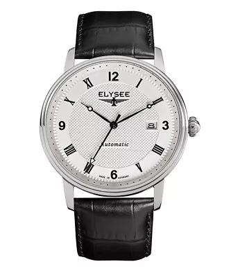 Elysee Monumentum 77004 Made In Germany Men’s Automatic Dress Watch NEW • $329.99