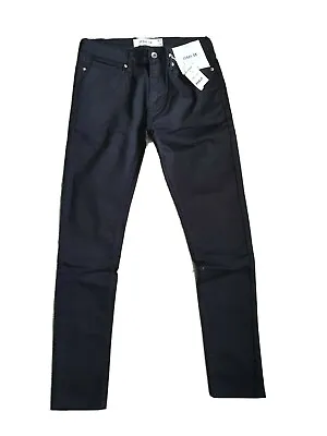 £19.99 • Buy Topman Men's  SPRAY ON Skinny Fit Black Denim Jeans W32 L30 BNWT