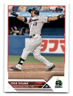 2023 Topps NPB #191 Jose Osuna Tokyo Yakult Swallows • $0.99