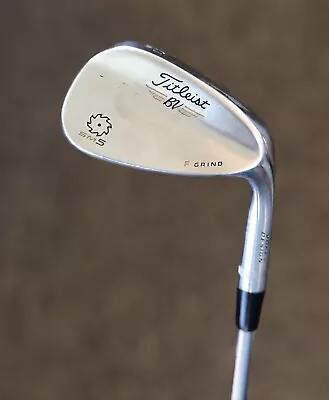 Titleist SM5 Vokey Design F Grind Men's RH 50* Gap Wedge BV Steel Shaft • $52