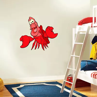 Little Mermaid Cartoon Vinyl Wall Decor Sticker Decal 22'' X 24'' • $19.80