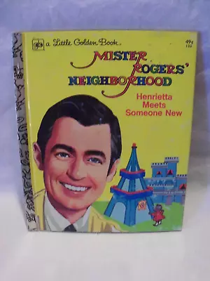 1974 MISTER ROGERS' NEIGHBORHOOD Little Golden Book - Lot #86 • $4