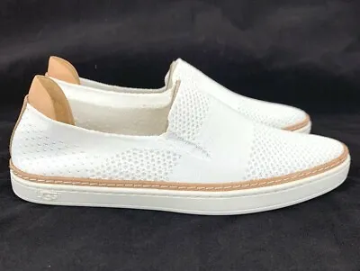 Ugg Sammy Knit Women's White Slip On Casual Sneakers 1016756 • $45.99