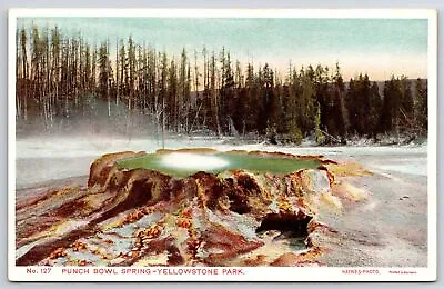 $10.95 • Buy Punch Bowl Spring Yellowstone Park Wyoming WY Picturesque Attraction Roadway