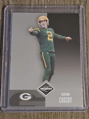 2022 Panini Limited Mason Crosby 2004 Limited Tribute Insert Vets Set #34 #LI-34 • $9.99