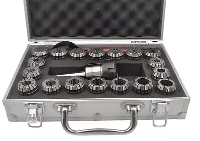 18 Pc Collets 3-20mm ER32 MT2 Precision Milling Collet Set • $161.26