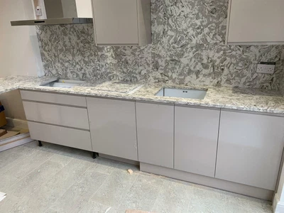 £1.99 • Buy Safari Sparkle Kitchen Worktop Countertops Granite Marble Quartz Stone Sample