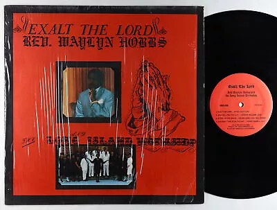 Rev. Waylyn Hobbs - Exalt The Lord LP - Private Modern Soul Gospel VG++ HEAR • $202.50