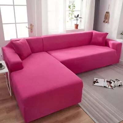 2023 Sofa Cover Sofa Cover Elastic Protective Cover Long Cover L-shaped • $24.40