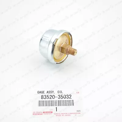 $49 • Buy Genuine Toyota Corolla 4runner Celica Supra Oil Pressure Switch 83520-35032