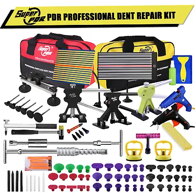 Super PDR Car Dent Repair Puller Lifter Hammer Glue Tools Paintless Removal Kit  • $51.29