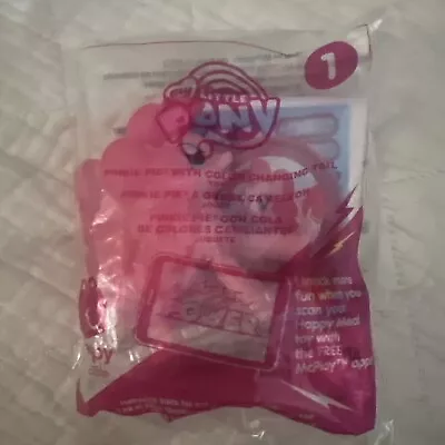 McDonald's Happy Meal Toy My Little Pony #1 Pinkie Pie With Color Changing Tail • $1