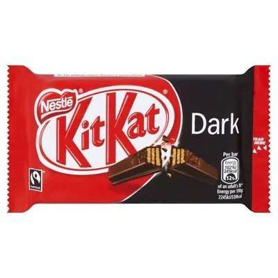 Nestle Kit Kat 4 Finger - 70% Dark Chocolate - 24 X 41.5g • £25.29
