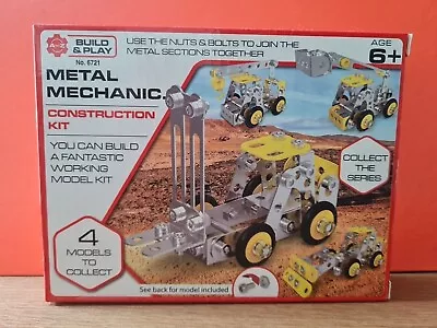 A To Z Build And Play Metal Mechanic  Construction Kit • £7