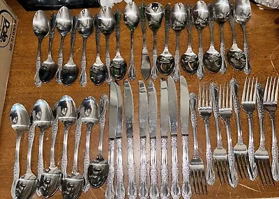 Northland Carolina Set Of  43 Stainless Silverware Service For 8 Vintage Oneida • $119.99