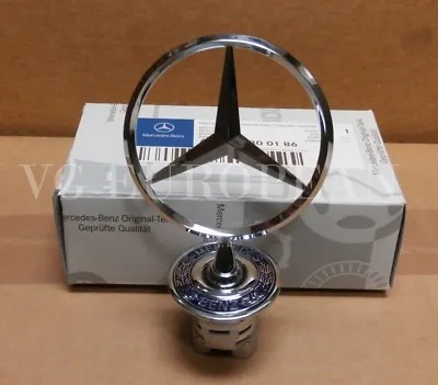 Mercedes-Benz S E C CLK Class GENUINE Hood Star Emblem NEW !!!! • $57.99