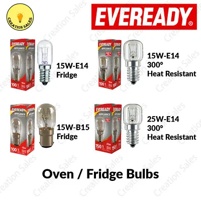 £1.99 • Buy Fridge Freezer Oven Appliance Bulb Pygmy Light Lamp 15w 25w SES E14 B15 240v