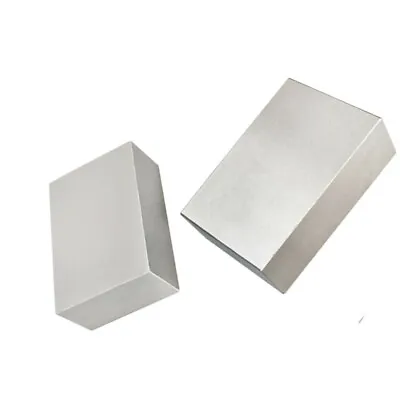 Set Of 2 Pieces 1-2-3 Metal Blocks Ultra Precision .0002 Hardened Without Holes • $24.77