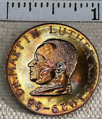 Martin Luther King MLK Token 1964 Nobel Peace Prize BTE Manufacturer Coin Medal • $20