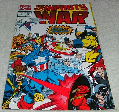 Marvel Comics Infinity War 1992 # 2 Vf+ Gatefold • £11.95