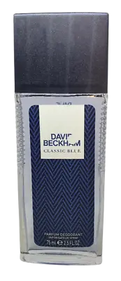 David Beckham Deodorant Spray Classic Blue Parfum For Men  75 Ml • £12.49