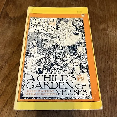 A CHILD'S GARDEN OF VERSES (1979 Paperback) ROBERT LOUIS STEVENSON Shambhala • £6.60