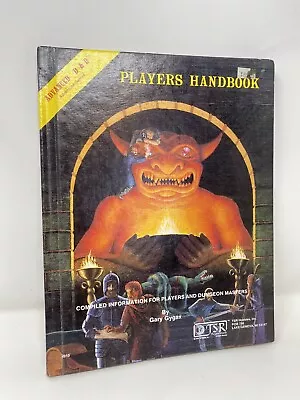 AD&D Players Handbook 1st Edition (6th Printing Jan 1980) Dungeons Dragons TSR • $30