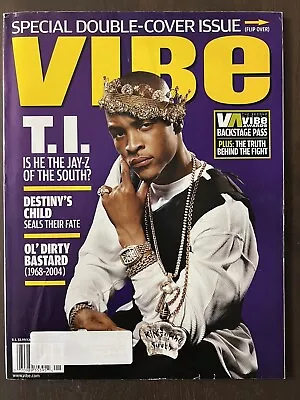 VIBE Magazine - T.I./Destiny's Child/LL Cool J/Tyra Banks *L@@K* - January 2005 • $11.95