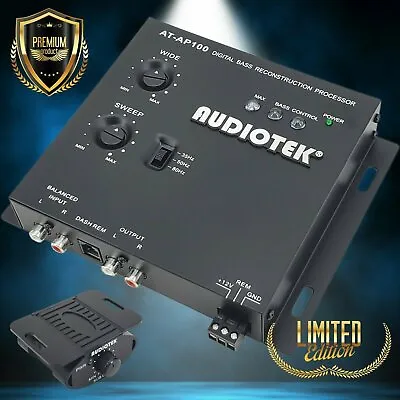 Audiotek EPICENTER CAR BASS BOOSTER EQUALIZER AUDIO DIGITAL BASS • $42.99