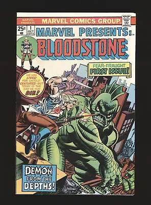 Marvel Presents # 1 - 1st Bloodstone VF+ Cond • $8.50