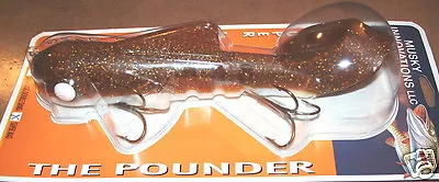 15  Super Magnum Bull  Dawg Pounder Musky Innovations Walleye Plastic Body • $29.99